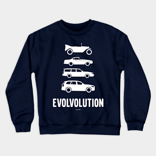 Evolvolution Crewneck Sweatshirt by douglaswood